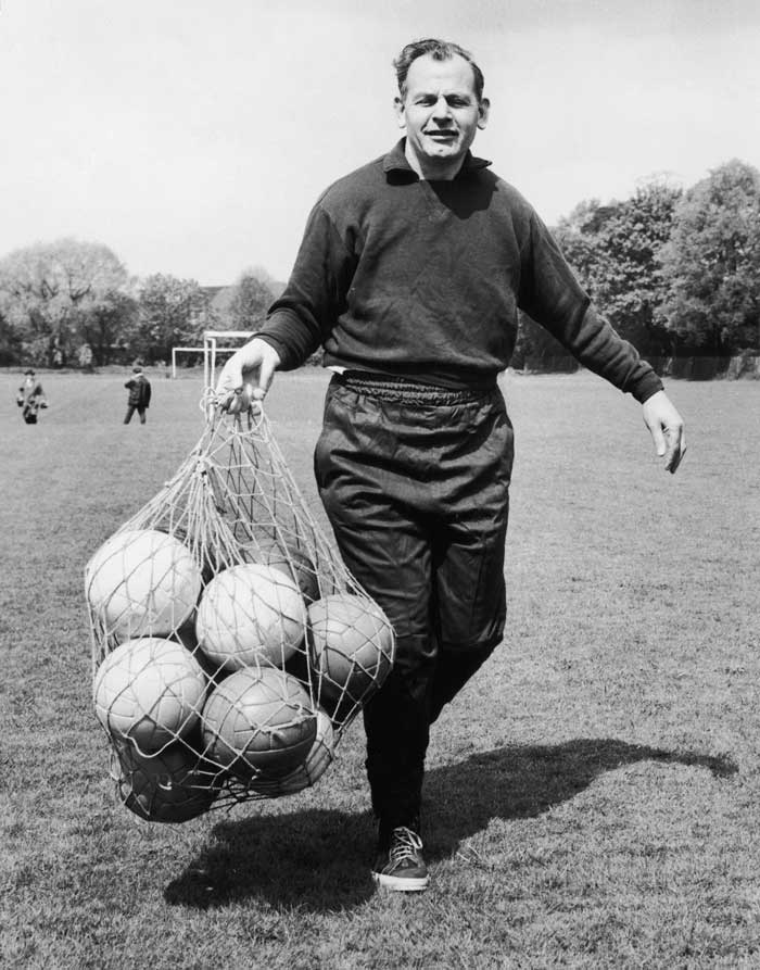 England's first manager Walter Winterbottom